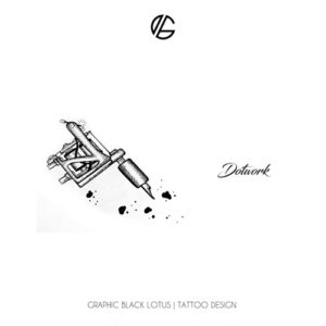 Dotwork Tattoo Machine Tattoo Design