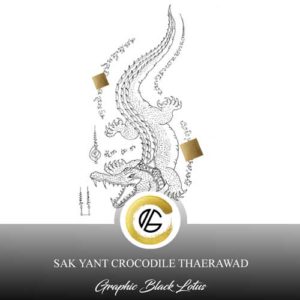 Sak Yant Crocodile