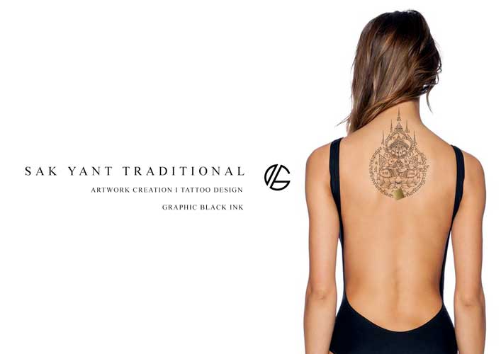 sak-yant-phra-pidta-god-tattoo-design-show-women-back
