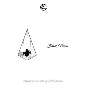 Artwork Tattoo Design Graphic Black Ink Vision Swing Of Life