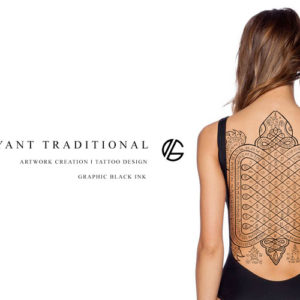 Sak Yant Turtle