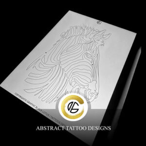 Abstract Zebra