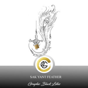 sak-yant-feather-bird-tattoo-design