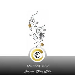 sak-yant-bird-lotus-minimalist-tattoo-design