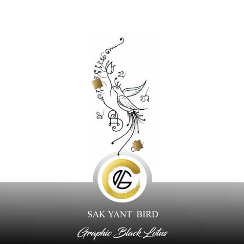 sak-yant-bird-lotus-minimalist-tattoo-design