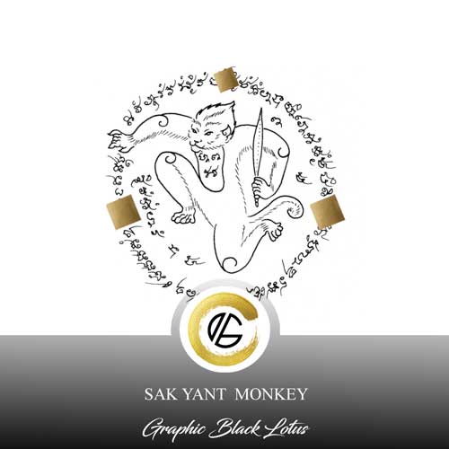 sak-yant-monkey-minimalist-tattoo-design-02
