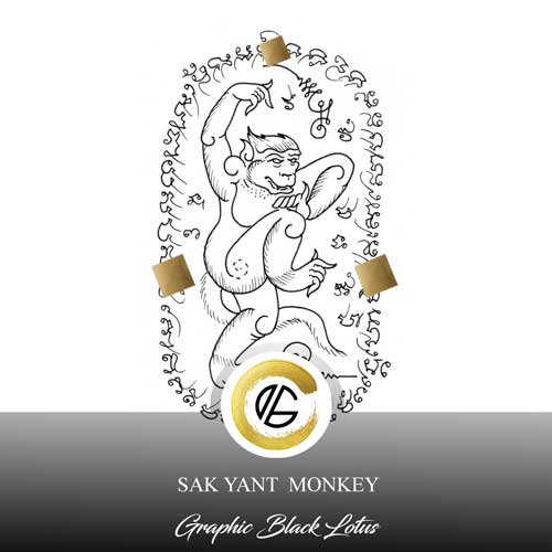 sak-yant-monkey-minimalist-tattoo-design-07