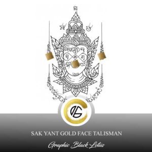 Sak Yant Gold Face