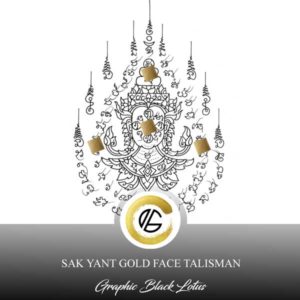 Sak Yant Gold Face