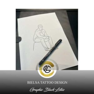 Bielsa Football Tattoo Design
